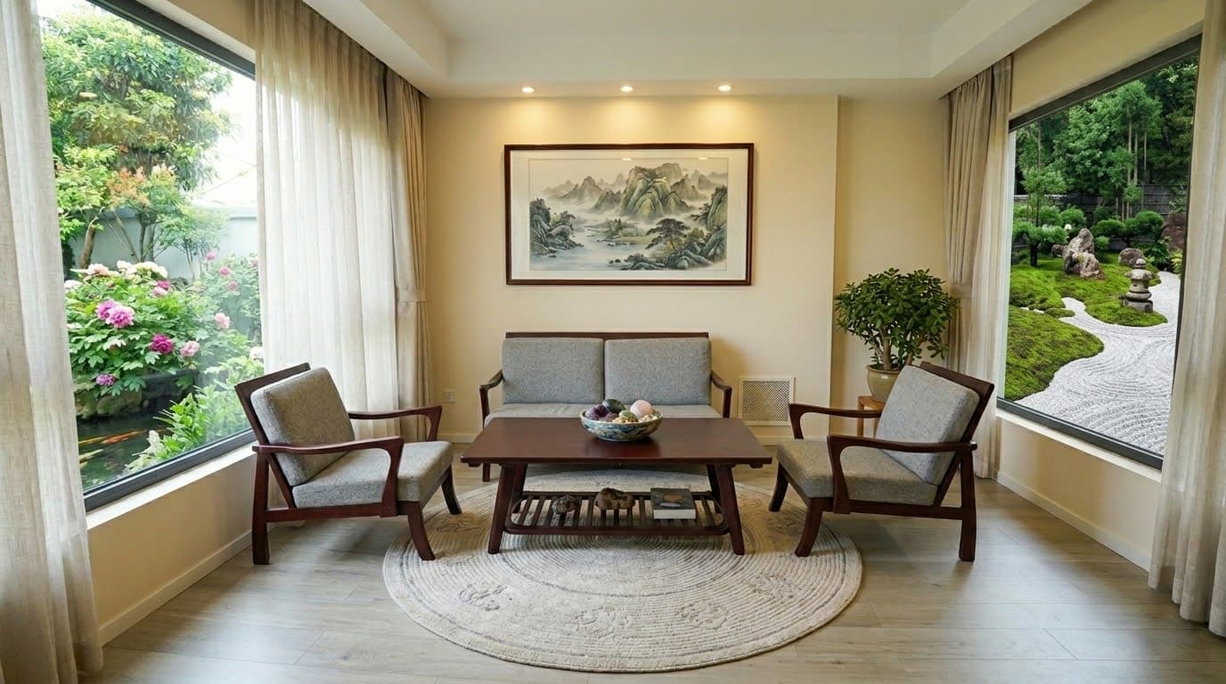 Ghế Armchair Thư Giãn Kèm Đôn hover