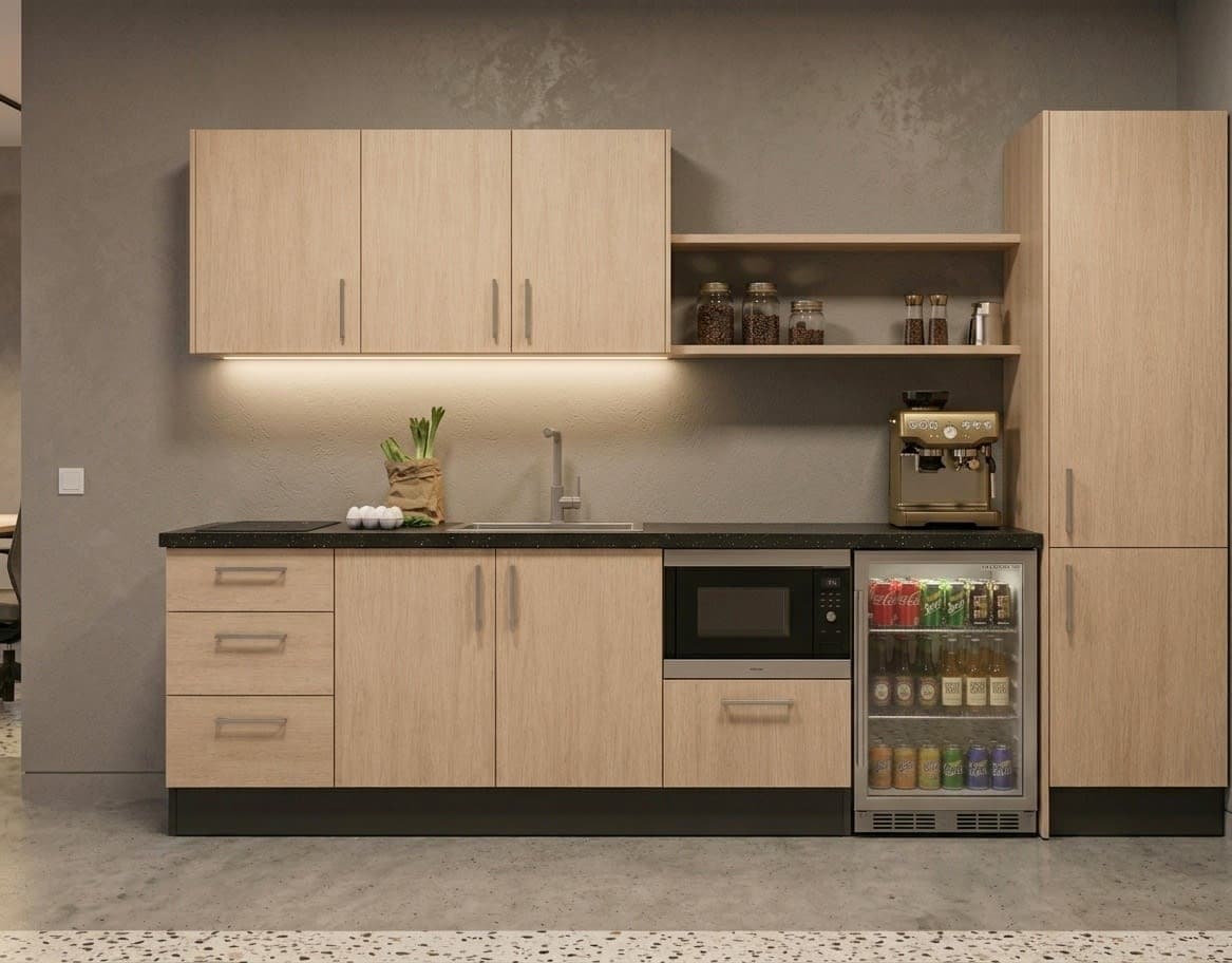 Tủ Pantry Dưới 3 Hộc Kéo