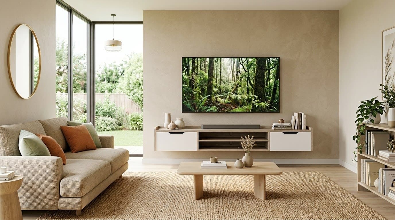 Tủ Tivi Treo 2 Hộc Kéo Peno hover